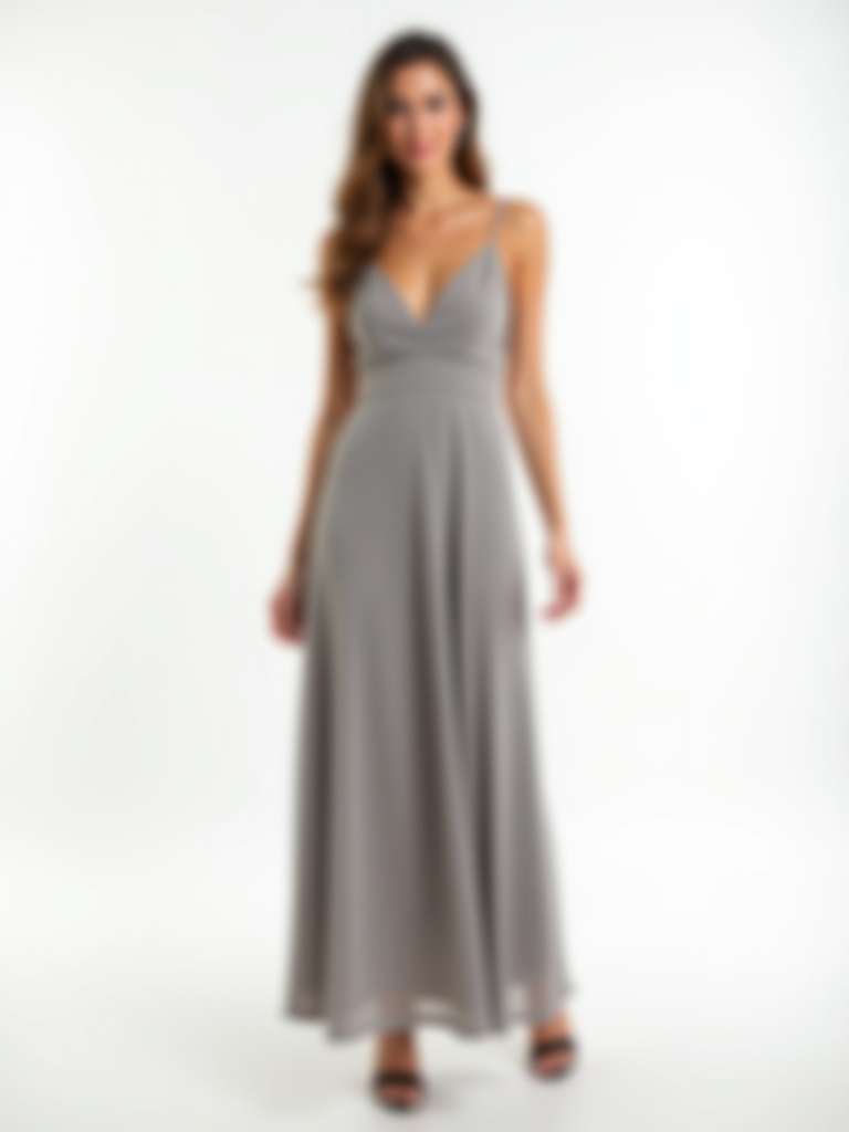 Robe longue manches longues rond 15€ au lieu de 25€